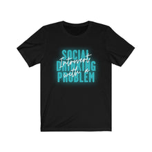 Load image into Gallery viewer, INTROVERT WITH A SOCIAL DRINKING PROBLEM - Unisex Jersey Short Sleeve Tee
